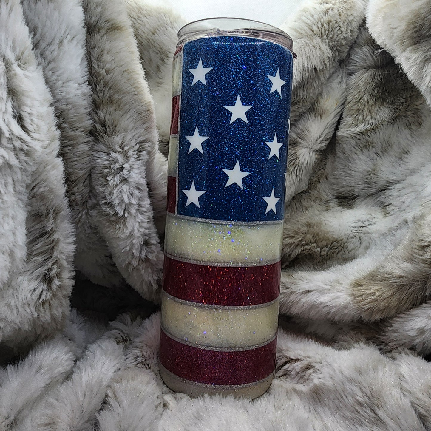 20 Oz Ready to Ship Tumbler - American Flag