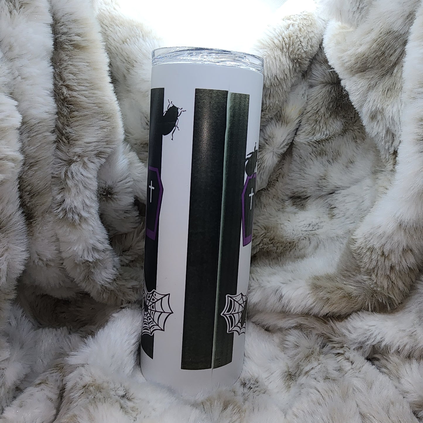 20 Oz Ready to Ship Tumbler - Never Trust the Living - Sublimation