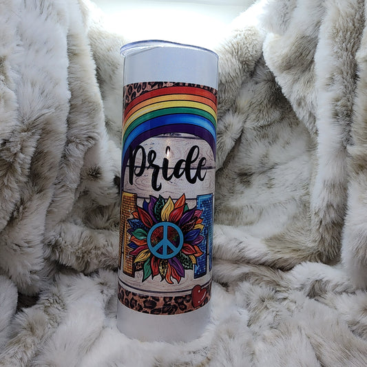 20 Oz Ready to Ship Tumbler - Pride Mom Sublimation