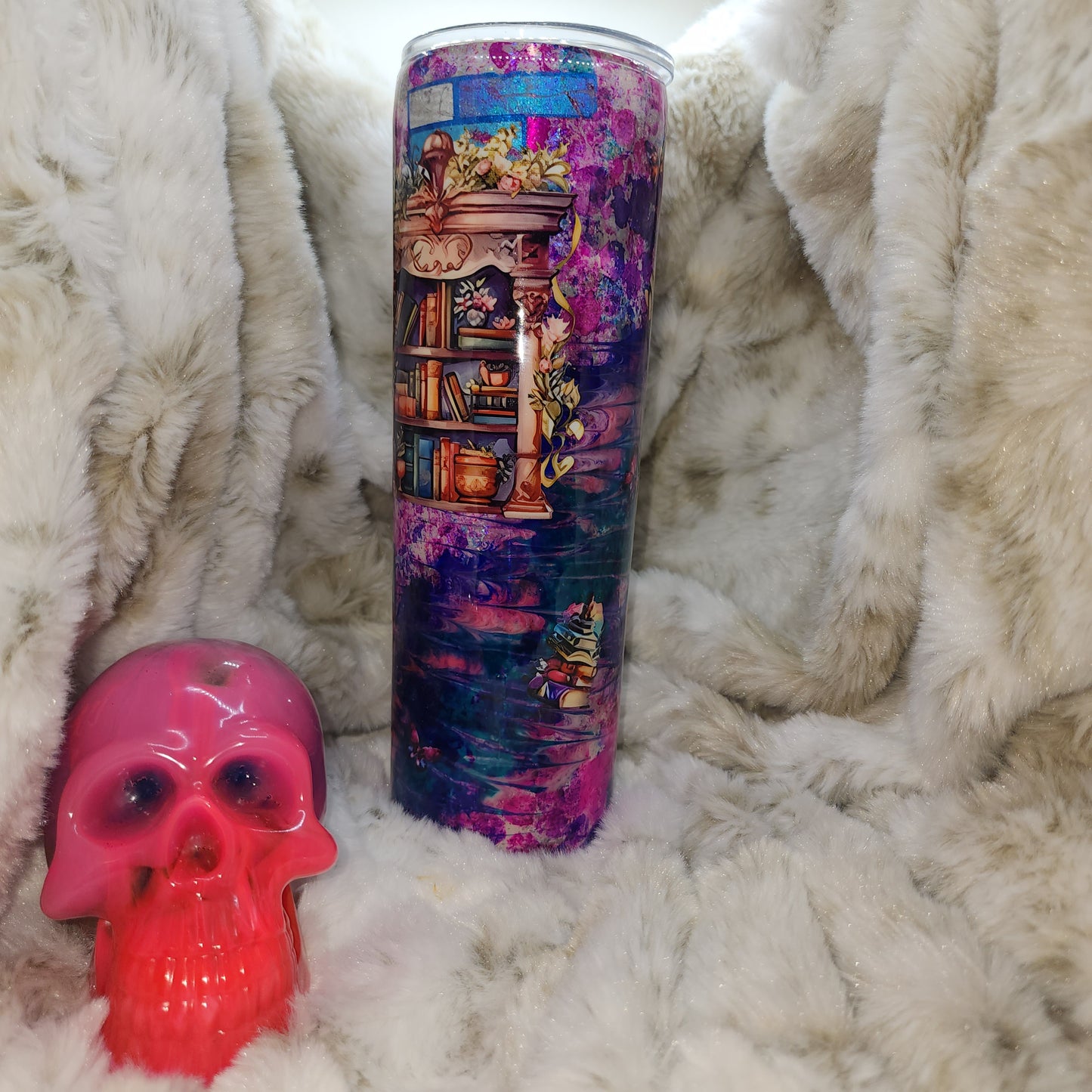 30 Oz Ready to Ship Tumbler - Library Book Girl