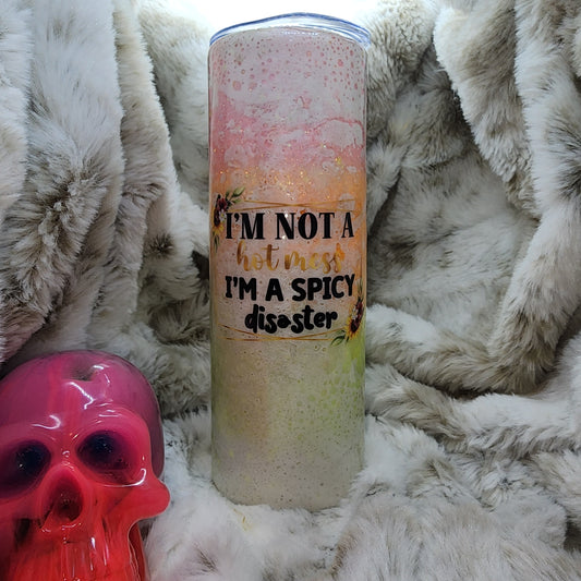 20 Oz Ready to Ship Tumbler - Spicy Disaster